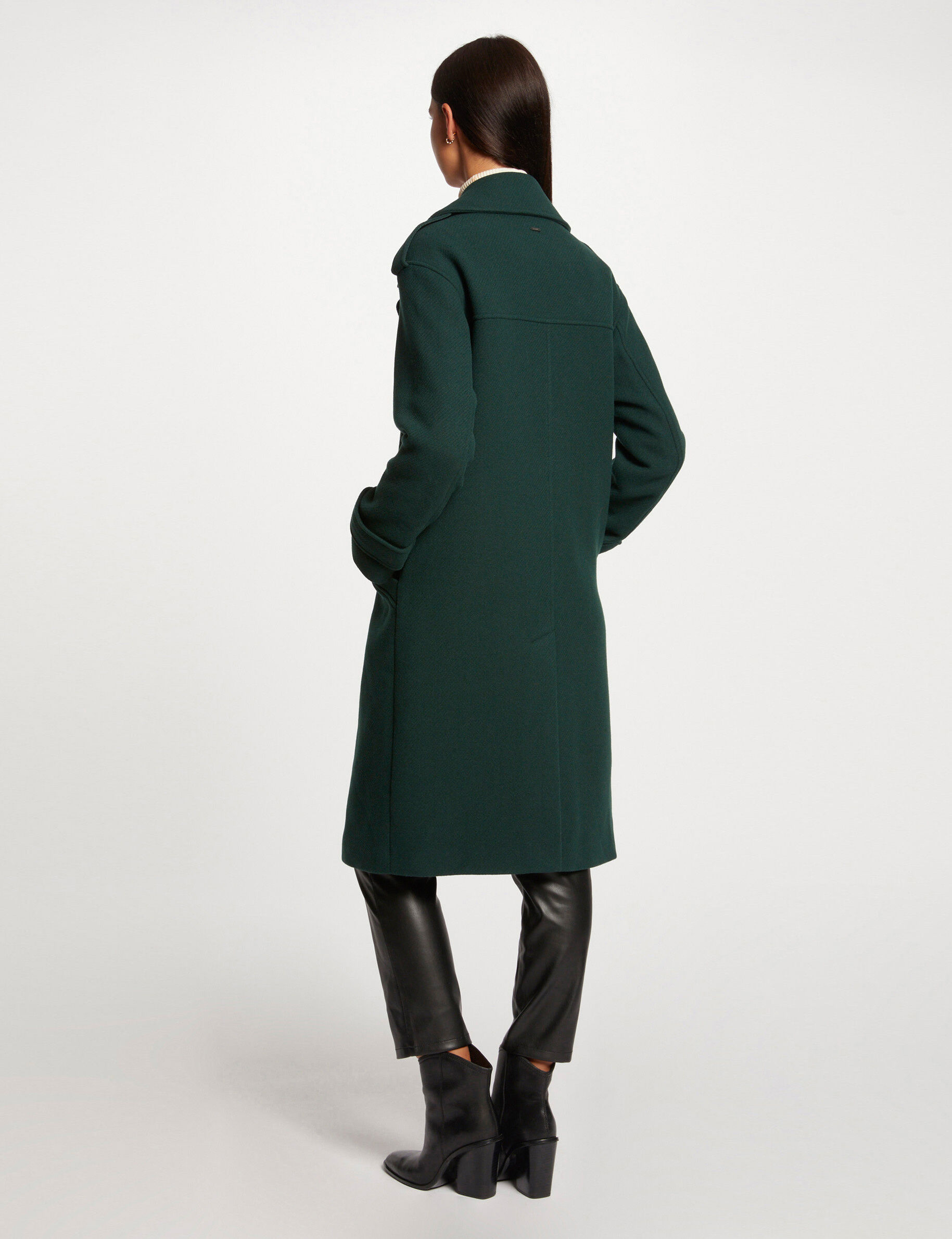 Manteau vert clair online femme