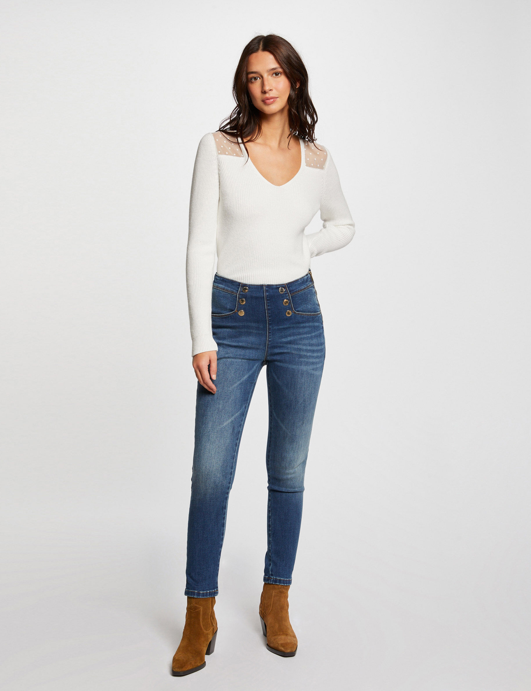 Jean taille 2024 34 femme