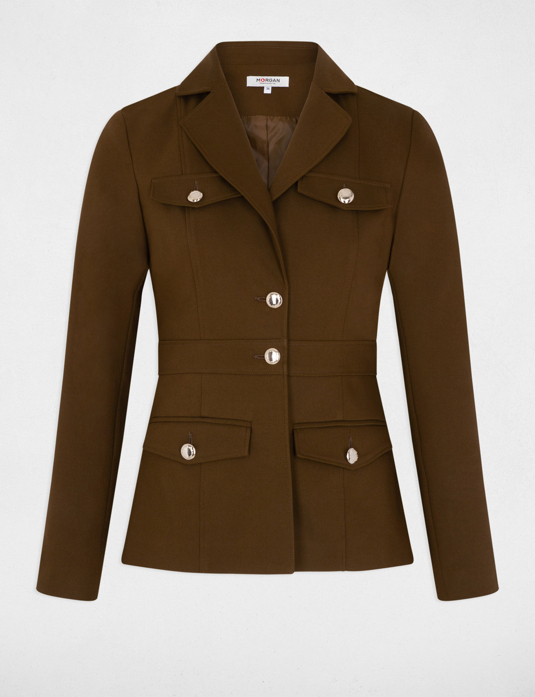 Manteau camel online morgan