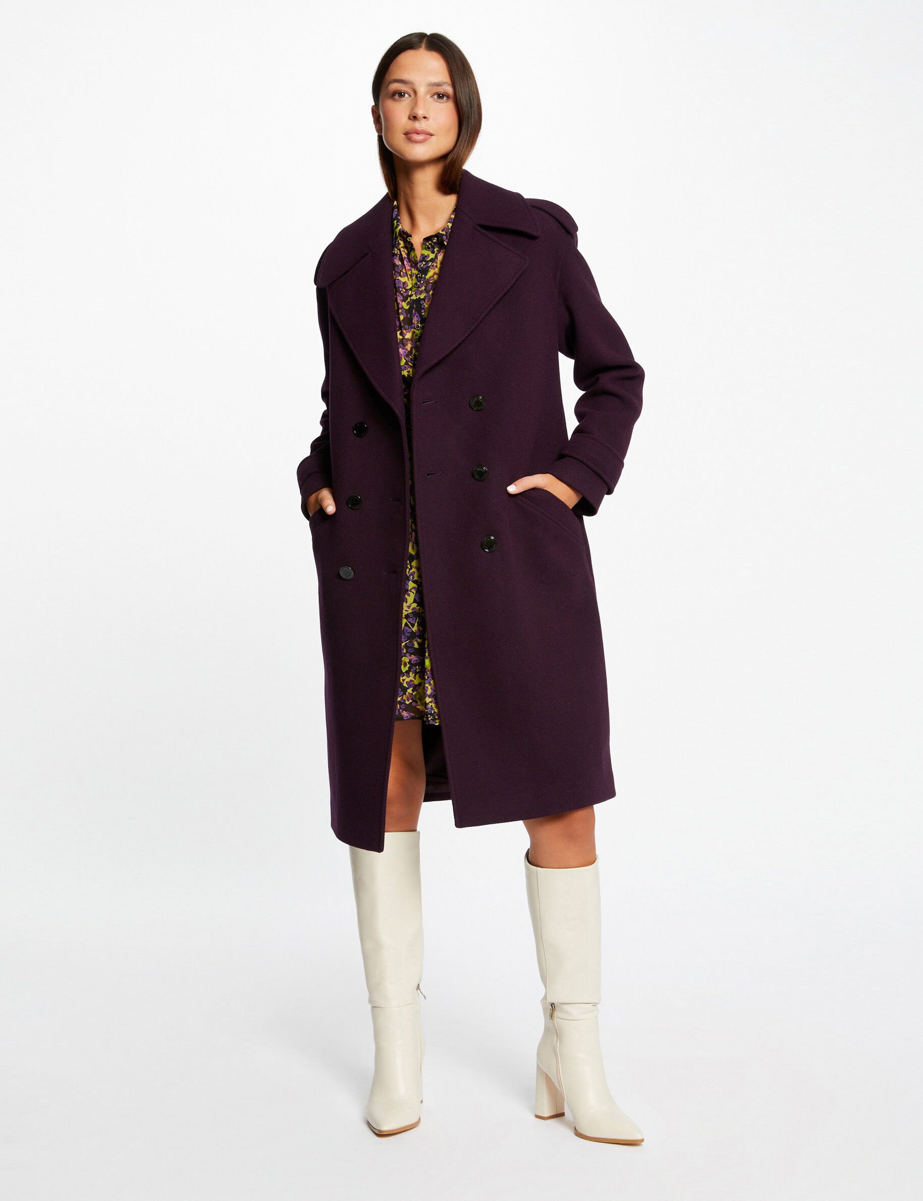 Manteau ultra long femme hot sale