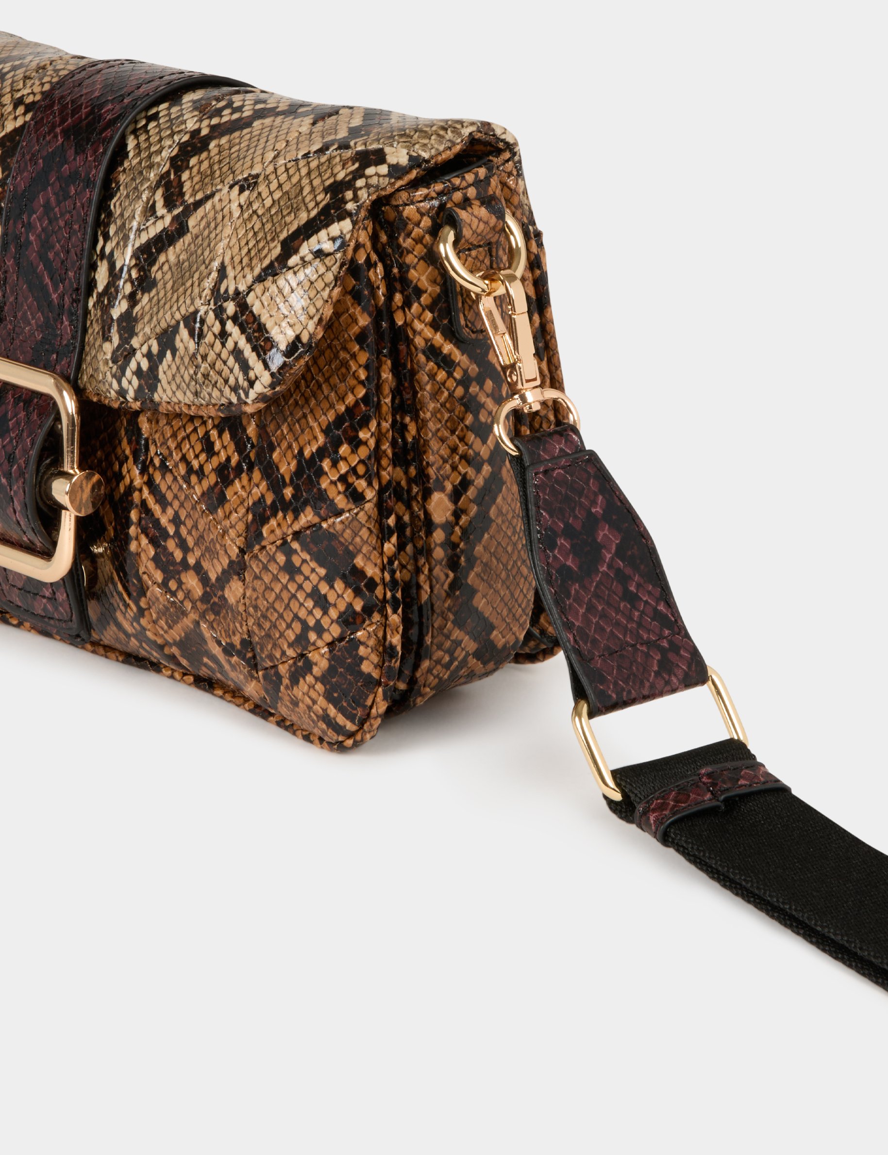 Sac aspect python multico femme Morgan