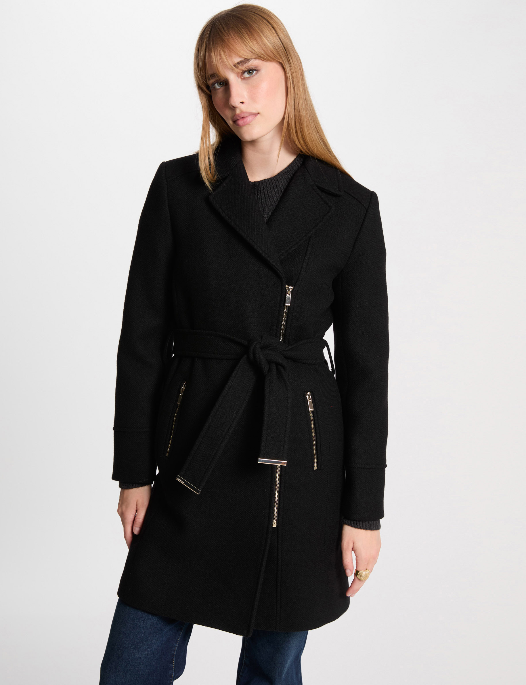 Manteau long noir femme cintre hotsell