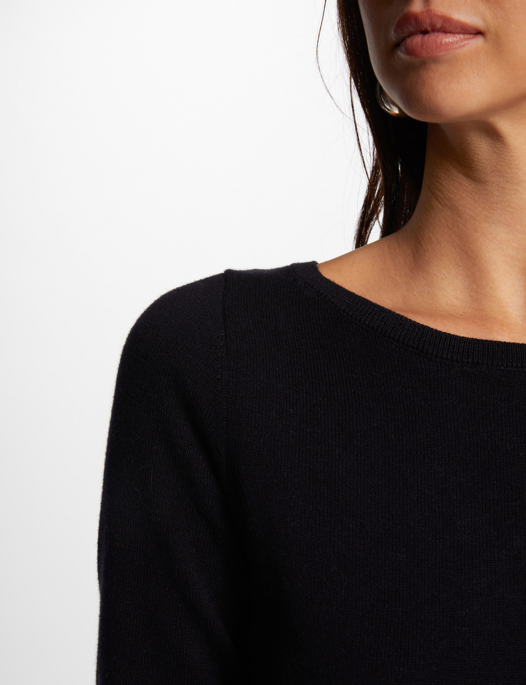 Pull col bateau femme sale